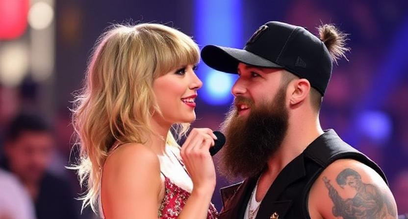 Taylor Swift and Travis Kelce