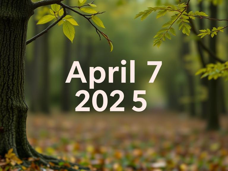 April 7 2025